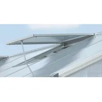 Vitavia Dachfenster für Gewächshaus Zeus 70 x 72,9 cm Aluminium Grau/Silber
