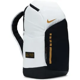 Nike Hoops Elite Rucksack 32 L 100 white/black/metallic gold