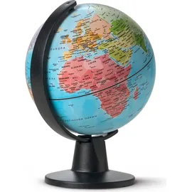IDENA Mini-Globus politisch 11cm - Braun
