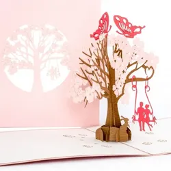 Colognecards Pop-Up Karte Butterflies in Love
