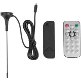 Diyeeni USB-TV-Tuner Mini-USB-2.0-TV-Receiver ISDB-T Digitaler TV-Stick-Tuner Videorecorder Digitaler Videorecorder für Laptop-PC mit UKW-Radio und DAB-Funktion