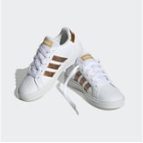 Adidas Grand Court Sustainable Lace Cloud White / Cloud White / Matte Gold 37 1/3