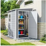 Outsunny Geräteschrank 1,22 x 1,49 m Grau