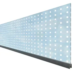 Traumgarten System Dekorprofil Theta, 30cm, Silberleiste
