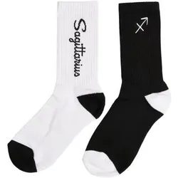 Mister Tee  Socken paires de chaussettes  Zodiac (x2)  in Schwarz, 39 / 42