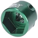 Abbey Bike Tools Dämpferpumpe Werkzeug für Federgabel 27 mm Grün