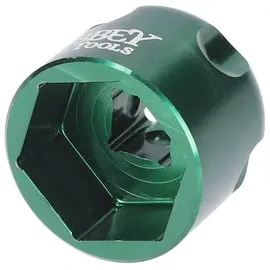 Abbey Bike Tools Dämpferpumpe Werkzeug für Federgabel 27 mm Grün