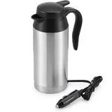 750 Ml Auto-edelstahl-wasserkocher, 12 V, Zigarettenanzünder, Reise-wasserkocher, Elektrischer Wasserkocher Für Wasser, Kaffee, Getränke, Heizung