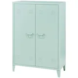 [en.casa] Oripää Aktenschrank 110 x 75 x 33 cm Pastellgrün