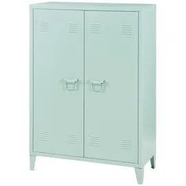 [en.casa] Oripää Aktenschrank 110 x 75 x 33 cm Pastellgrün