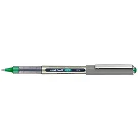 Uni-Ball eye fine UB-157E Tintenroller silber 0,4 mm, Schreibfarbe: grün,