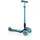 GLOBBER Elite Deluxe mit Leuchtrollen sky blue