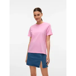 Vero Moda Vmpaulina Ss T-Shirt Rosa L