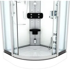 AcquaVapore Dampfdusche Duschtempel Sauna Dusche Duschkabine D46-20T2 100x100 cm ohne 2k Scheiben Versiegelung