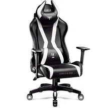 Diablo Chairs X-Horn 2.0 Gaming-Stuhl Schwarz-Weiß PC