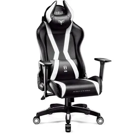 Diablo Chairs X-Horn 2.0 Gaming-Stuhl Schwarz-Weiß PC