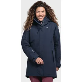 Schöffel Damen Style Froda Parka (Größe L, blau)