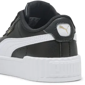 Puma Carina 3.0 Kinder Schwarz/Weiß/Gold 28