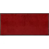 Wash+Dry Fußmatte, Regal Red 35x75cm, innen und außen, waschbar, rot