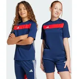 adidas Tiro 25 Essentials Fußballtrikot Blau/Rot 164