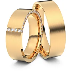 Trauringe Grimma 585er RosÈgold - 3150
