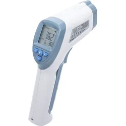 BGS Stirn-Fieber-Thermometer | kontaktlos, Infrarot | für Personen + Objekt-Mess...
