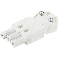 Bachmann Gerätekupplung GST18/3 weiss