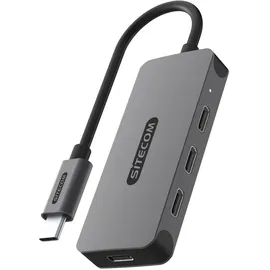 Sitecom USB-C 10 Gbit/s Stromversorgungs-Hub