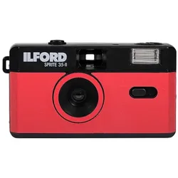 Ilford Sprite 35-II, Kamera, Rot und Schwarz