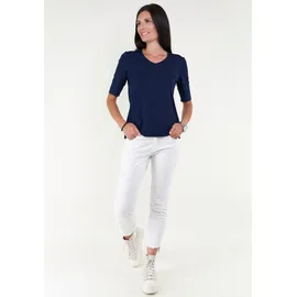 Seidel Moden V-Shirt Blau 36
