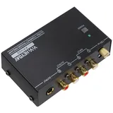 PRIISF Mini Phono-Vorverstärker MM Plattenspieler Phonograph Preamp Adapter Steuerverstärker (Ultra-Kompakter Phono-Wandler mit 3,5-mm-Kopfhörer RCA Input & Output)