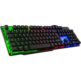 THE G-LAB G-lab Keyz Neon Gaming-tastatur Spanisch – Black