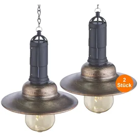 bmf-versand Solarleuchte Garten 2er Set Hängeleuchte Solarlampe Außen Außenleuchte Solar