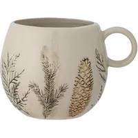 Bloomingville Hollie Becher, Tasse, Grün, Steingut, T10xH9 cm, 450