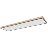 GLOBO Doro 1 LED-Panel rechteckig grau