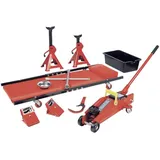 Mannesmann, Wagenheber, KFZ-Rangierwagenheber-Set (2000 kg, 13.20 - 32.50 cm)