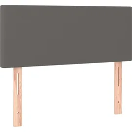 vidaXL Boxspringbett 100 x 200 cm Grau