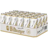 Bitburger Premium Pils - Dosen-Bier (24x 0,5l) - Leichter, Feinherber Pilsgenuss - Intensives Hopfenaroma - Nach Deutschem Reinheitsgebot gebraut - WM Edition: nur so lange der Vorrat reicht