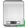 Etekcity Küchenwaage Digital - Edelstahl 304 - Lebensmittelgeeignete Waage Küche - Leicht zu Reinigen - Feinwaage mit Beleuchtetem LCD-Klare und gut Lesbare Kithchen Scale - 5 KG-1g - Edelstahl-Silber