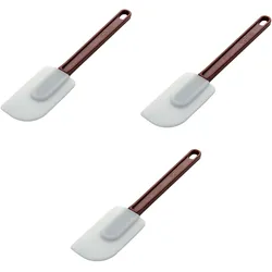 Airbrush-City 3x Teigschaber Silikon, Gastronomiebedarf Spatel Spatula 35,56 cm, 14 inch