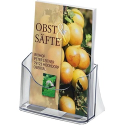 sigel Tischprospekthalter DIN A5 - transparent
