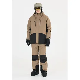 Slope Outdoorjacke Kenai mokka / schwarz XXXS