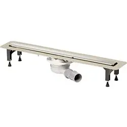 Viega Advantix Duschrinne 753160 800 mm, Edelstahl, mit Ablauf DN40 drehbar