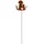Badeko Gartenstecker Hund Katze Love 124 x 26 cm Braun