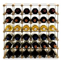 Proregal Weinregal 62,5 x 62,5 x 24,5 cm Natur