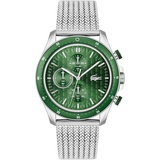 Lacoste Chronograph Quarz Uhr für Herren Kollektion Neo Heritage mit Edelstahl- oder Silikonarmband