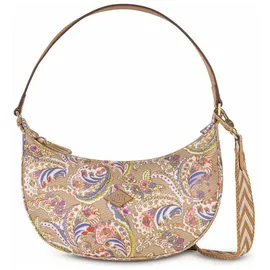Oilily Umhänge-Wickeltasche Lakshmi Paisley Beige/Gold