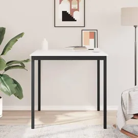 vidaXL Bartisch 110 x 110 x 105 cm Weiß