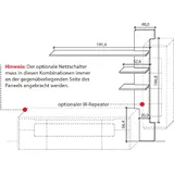 Wöstmann Solento Einschubpaneel 8033 8034
