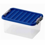 Heidrun Europlastic Behältnis Systembox mit Deckel, 34x23x16 cm, farblich sortiert